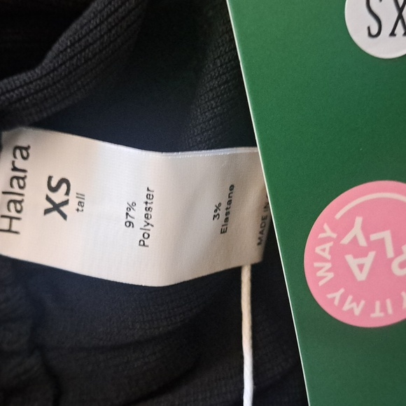 XSMALL (TALL)     HALARA WAFFLE WORK PANTS - Picture 8 of 8